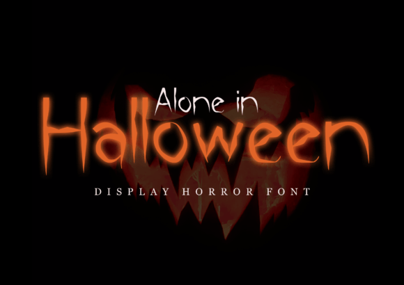 Alone in Halloween Font for Spooky Branding