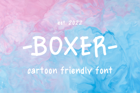Boxer: A Friendly Display Font for Headlines
