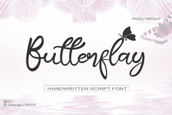 Butterflay Font: A Playful Script for Small Business Branding