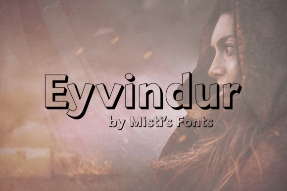 Eyvindur: A Bold 3D Display Typeface for Web