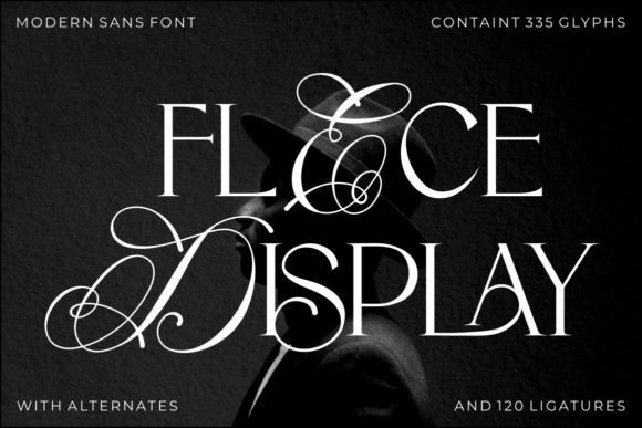 Flece Display Font for Makers and Shop Branding