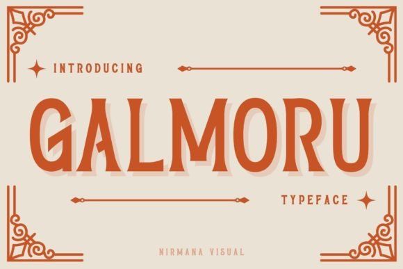 Galmoru: A Contemporary Serif Font for Editorial Design