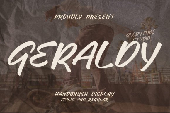 Geraldy: A Handwritten Font for Modern Web Design