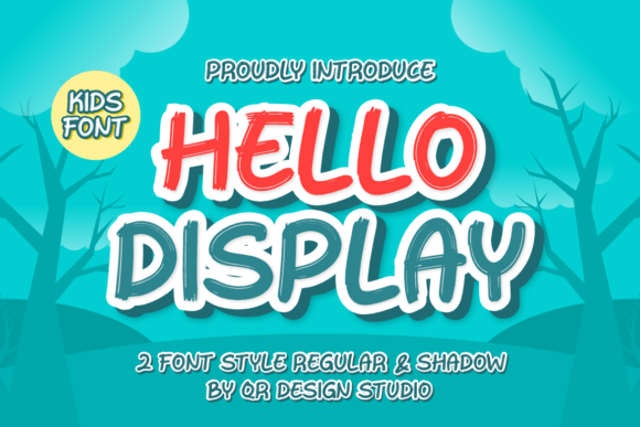 Hello Display Typeface for Makers