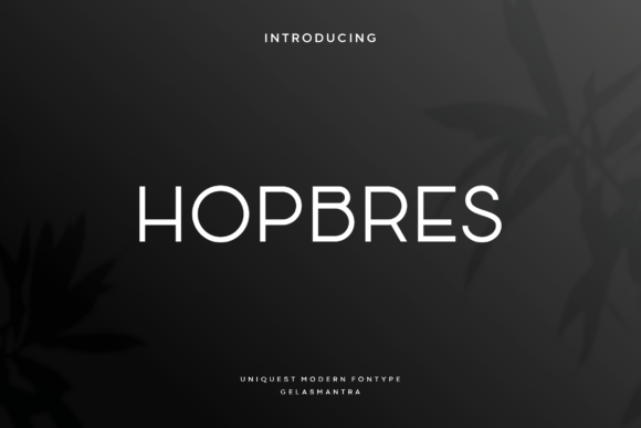 Hopbres Font: A Maker’s Guide to Bold Serif Display