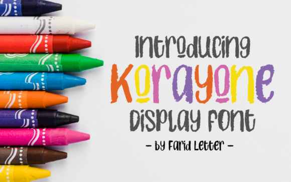 Korayone Display Font for Modern Web Design