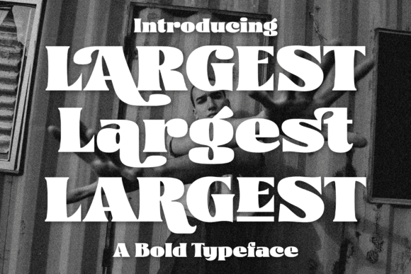 Largest Display Font for Bold Web Headlines