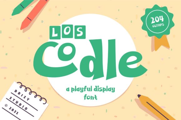 Los Codle: The Perfect Serif Font for Crafters