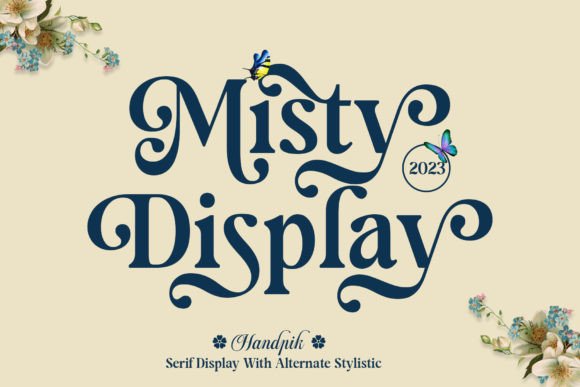 Misty Display: A Timeless Serif Font for Makers