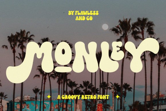 Monley Font: A Groovy Retro Typeface Review