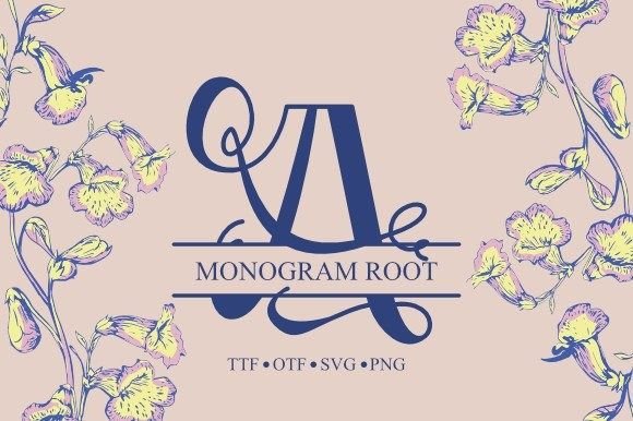 Monogram Root Typeface for Editorial Design
