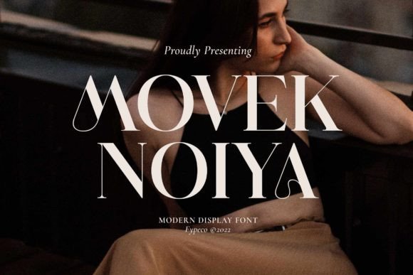 Movek Noiya: A Modern Serif Font for Crafters