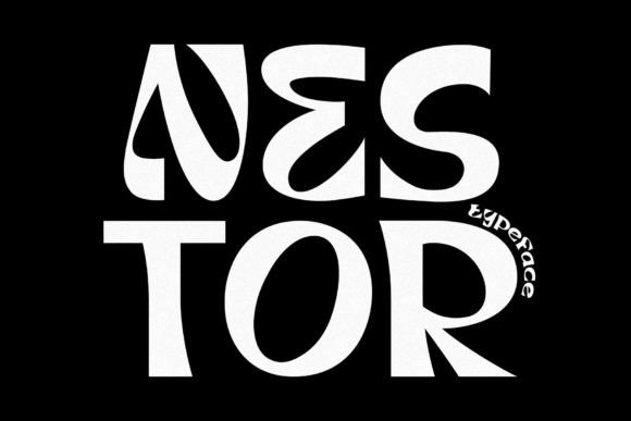 Nestor Retro Display Font for Crafters