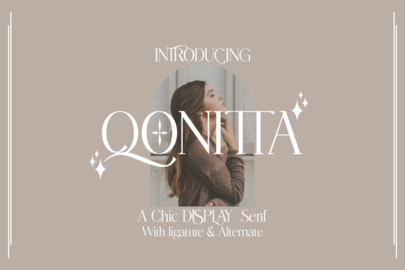 Qonitta: An Elegant Serif Font for Editorial Design