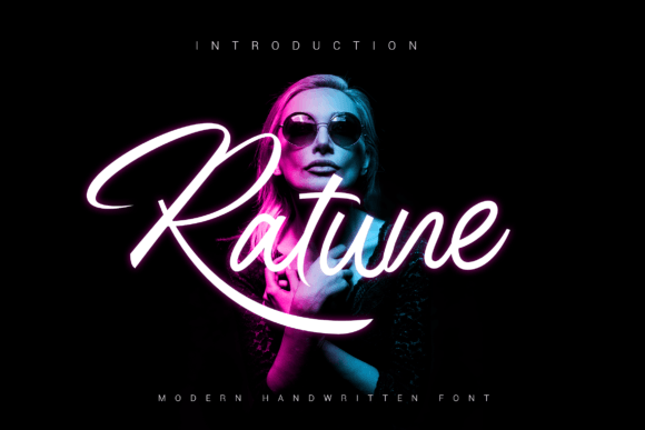 Ratune Font: Authentic Handwritten Style for Brands