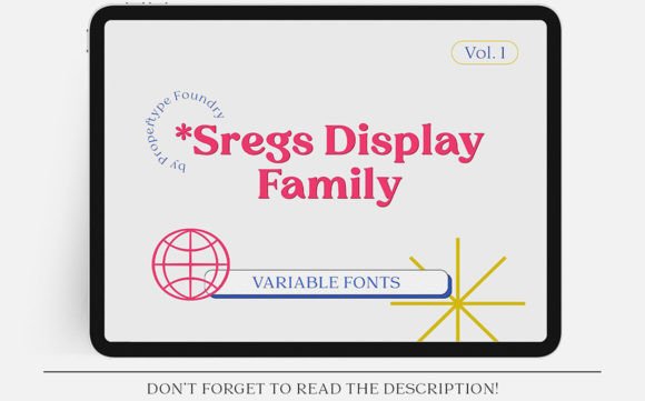 Sregs Serif Display: A Typeface for Modern Brands