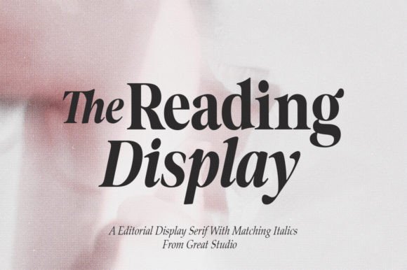 The Reading Display: A Premium Serif for Elegant Design