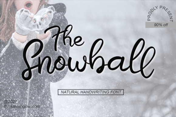 The Snowball Font for Scroll-Stopping Social Media