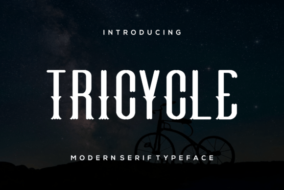 Tricycle Font: Bold Branding for Small Business