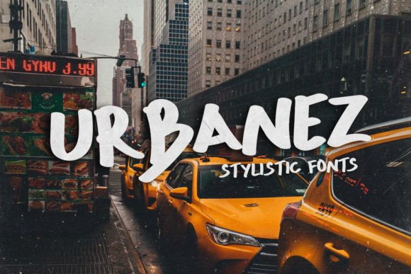 Urbanez: The Graffiti Display Font for Bold Campaigns